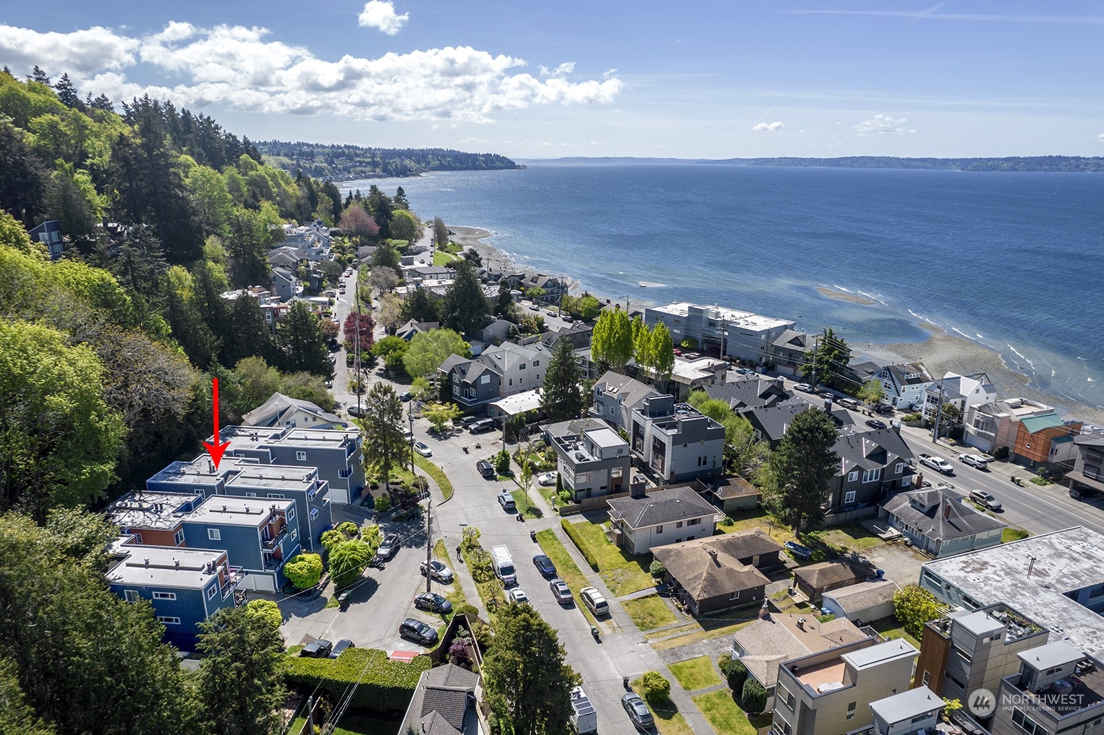 4118 58th Place Southwest, Unit 2 Seattle, WA 98116 - Photo 20 of 23 a view of a city