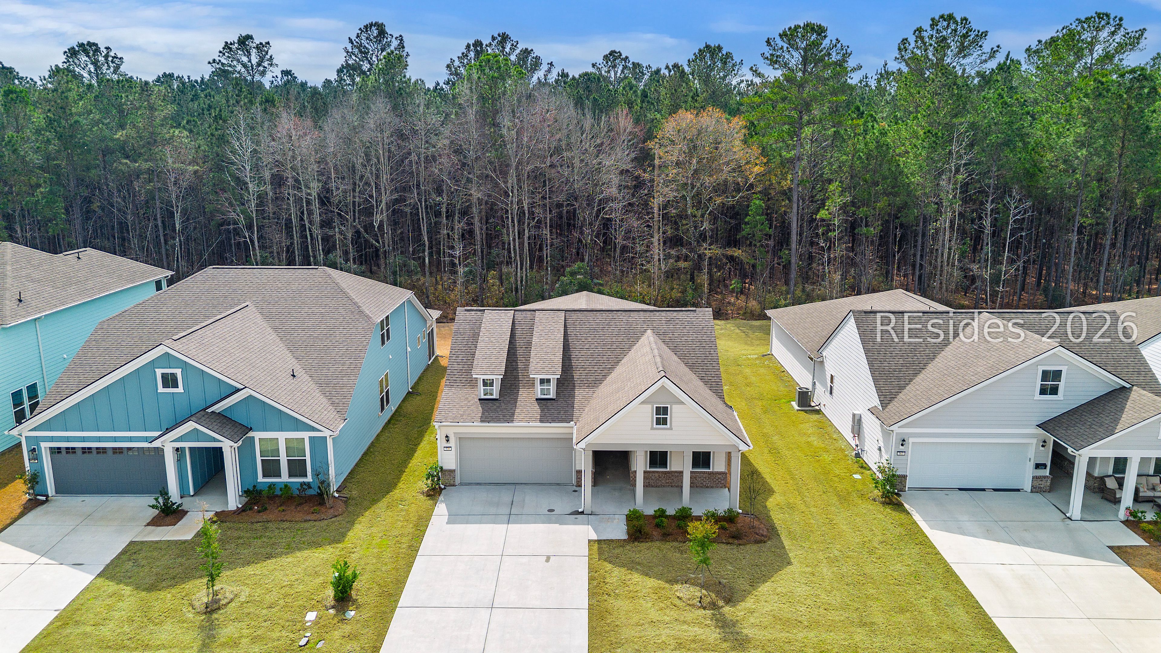 539 Sunfish Way Bluffton, SC 29909 - Photo 56 of 70 Drone View from street