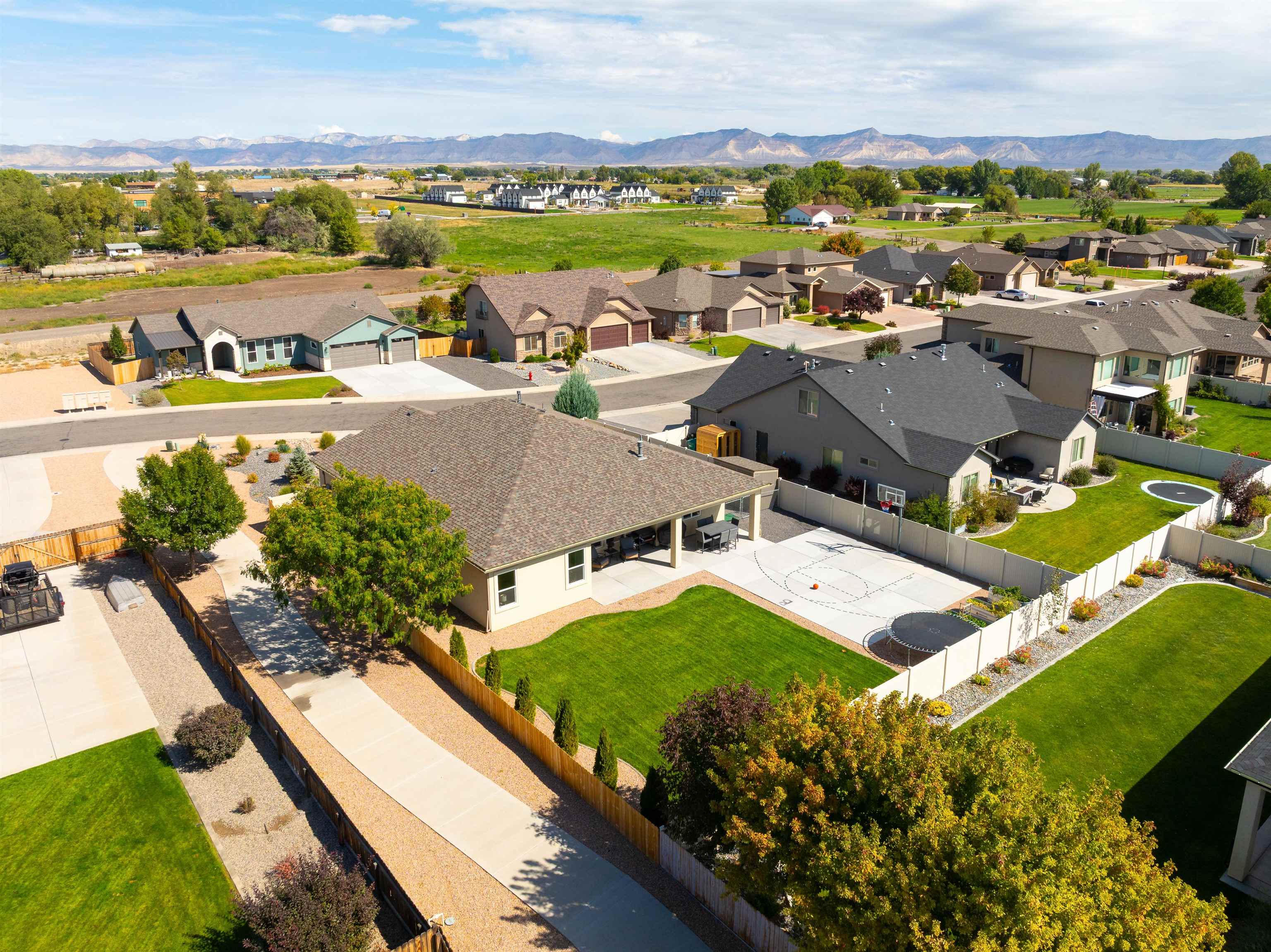 1518 Myers Lane Fruita, CO 81521 - Photo 34 of 39 a view of a city with an ocean view