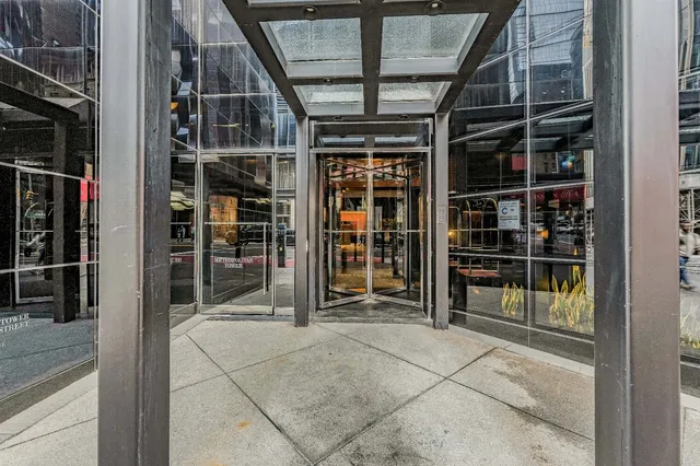 a view of front door