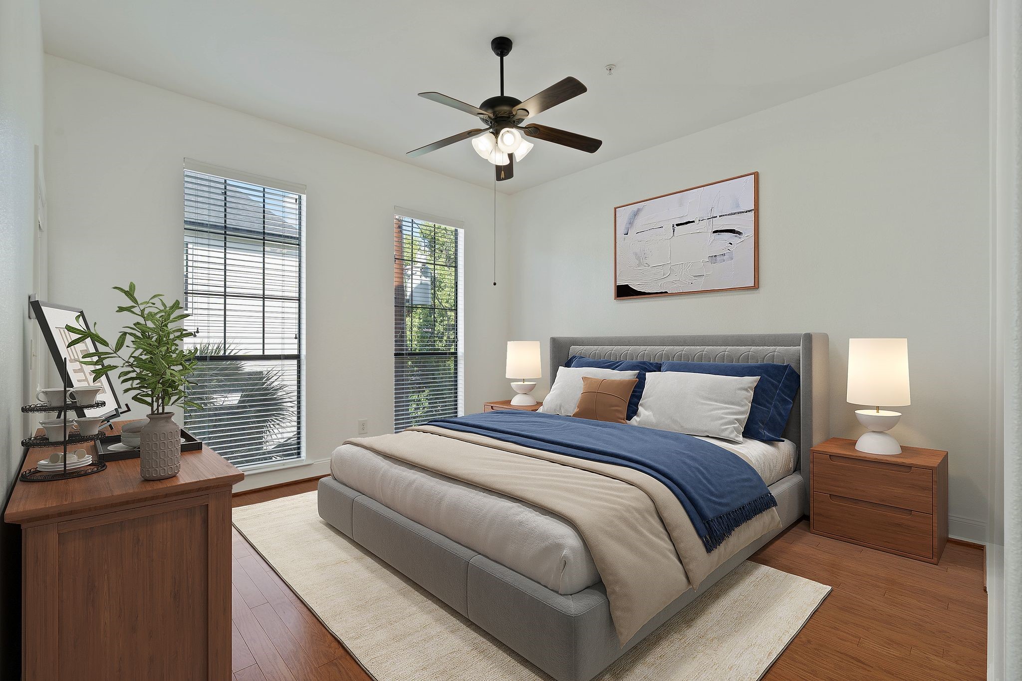 2120 Kipling Street, Unit 301 Houston, TX 77098 - Photo 25 of 39 VIRTUALLY STAGED BEDROOM