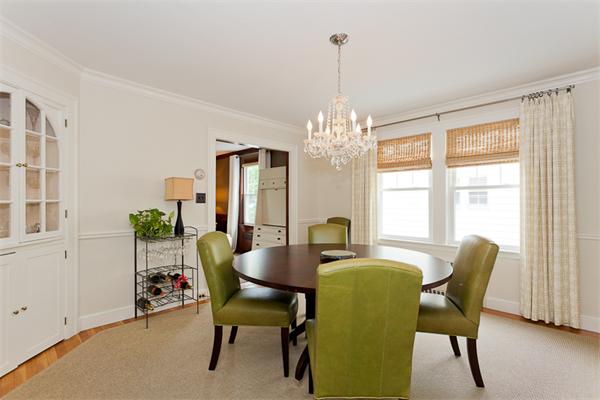 82 Cutter Hill Road Arlington, MA 02474 - Photo 4 of 14 a view of a dining room with furniture and chandelier