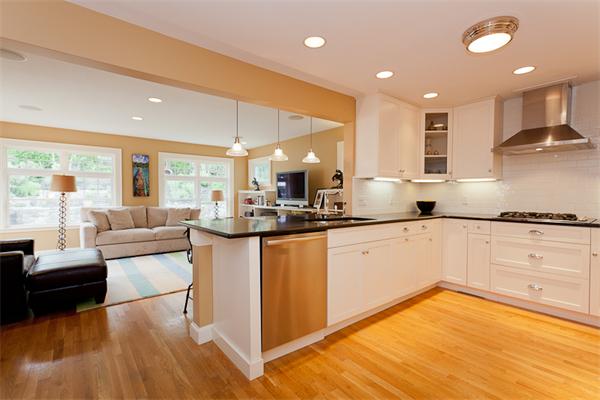 82 Cutter Hill Road Arlington, MA 02474 - Photo 7 of 14 a large white kitchen with a large window