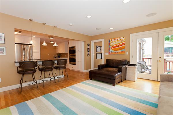 82 Cutter Hill Road Arlington, MA 02474 - Photo 8 of 14 a living room with furniture and a wooden floor