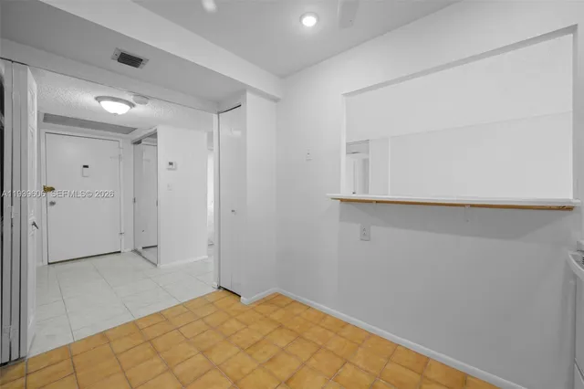 a view of empty room