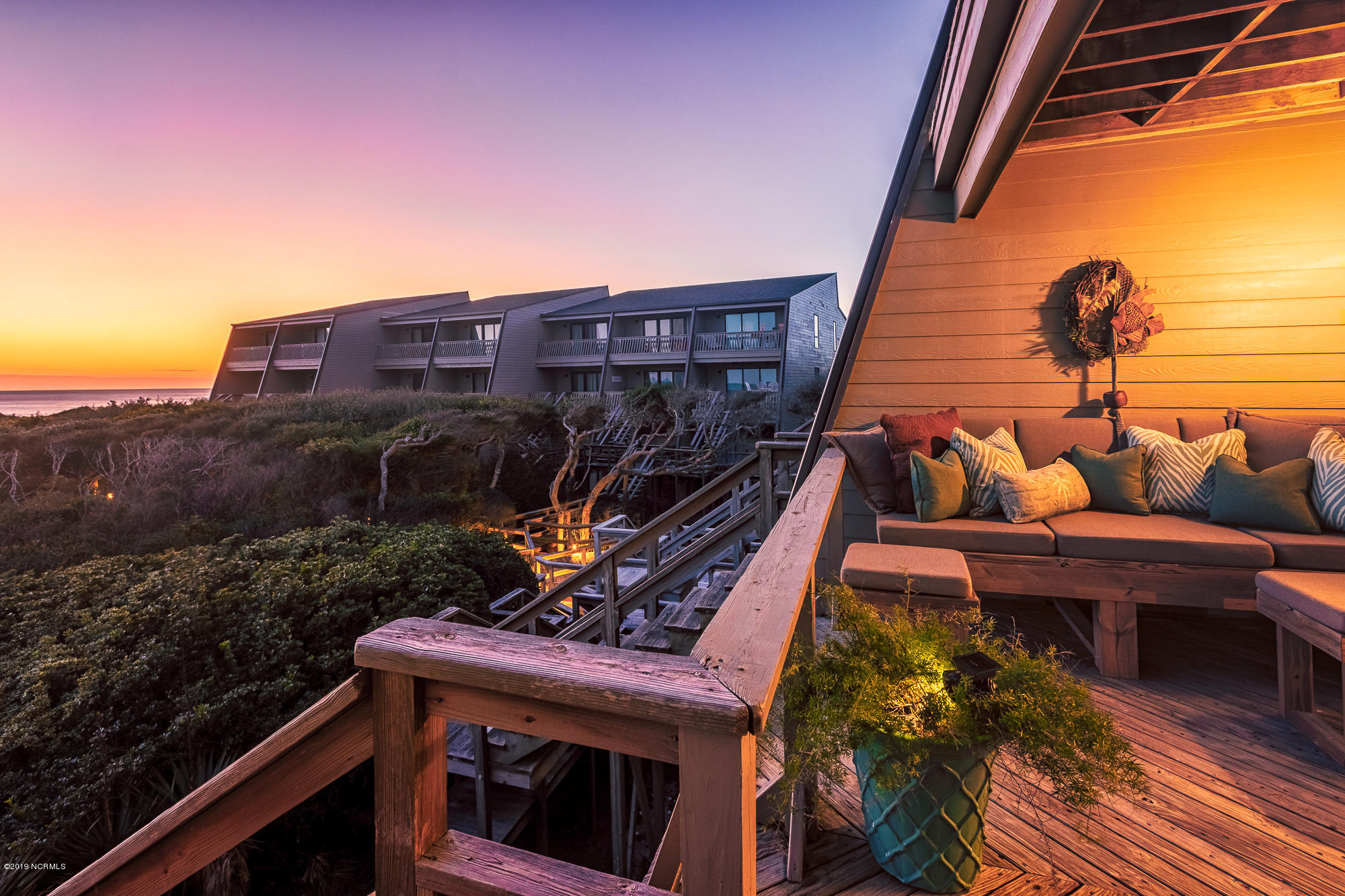 565 Salter Path Road, Unit X3 Pine Knoll Shores, NC 28512 - Photo 60 of 61 Gorgeous sunset views