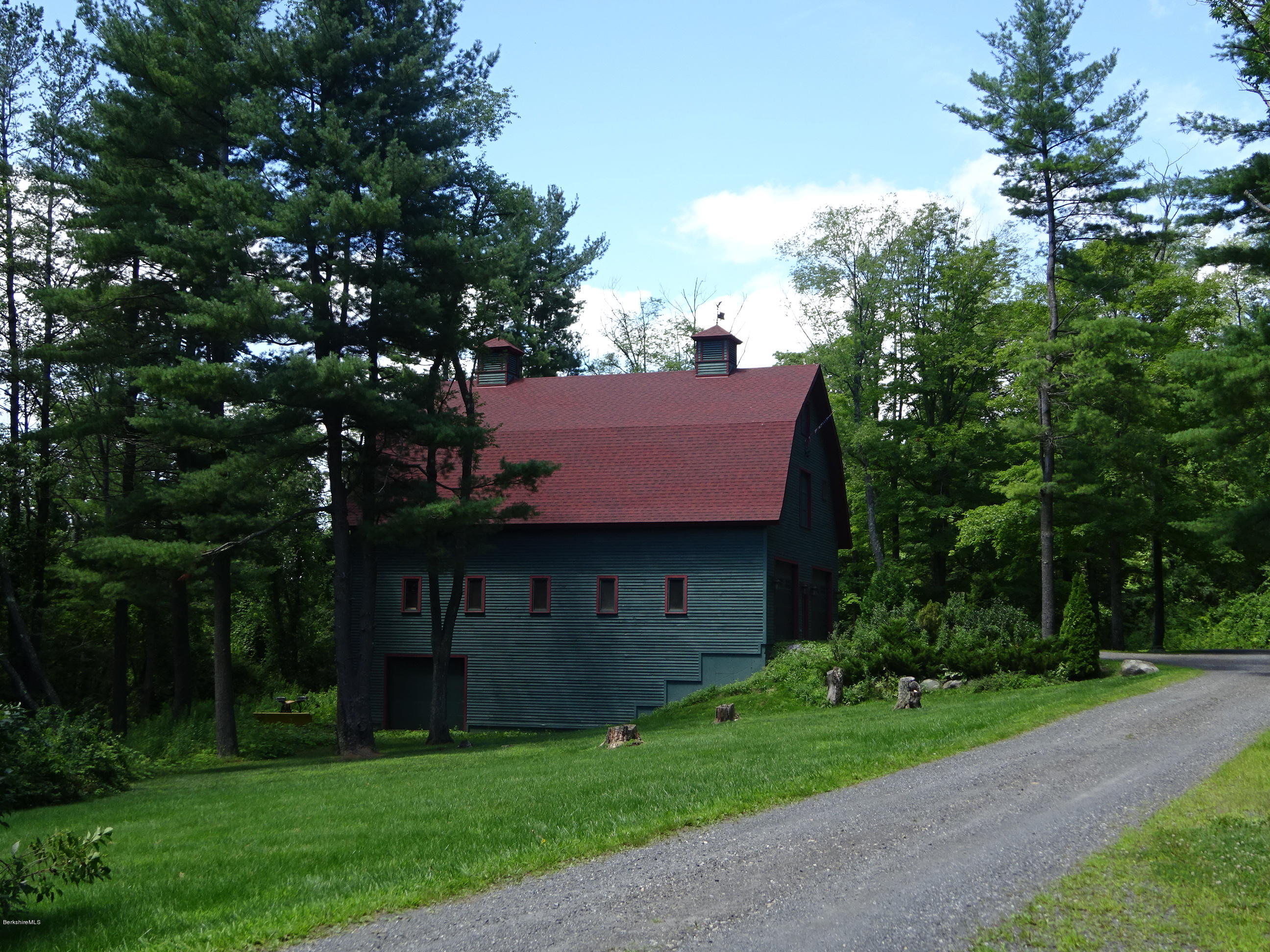 55 Maple Hill Road West Stockbridge, MA 01266 - Photo 12 of 63 a view of a yard in front of a house