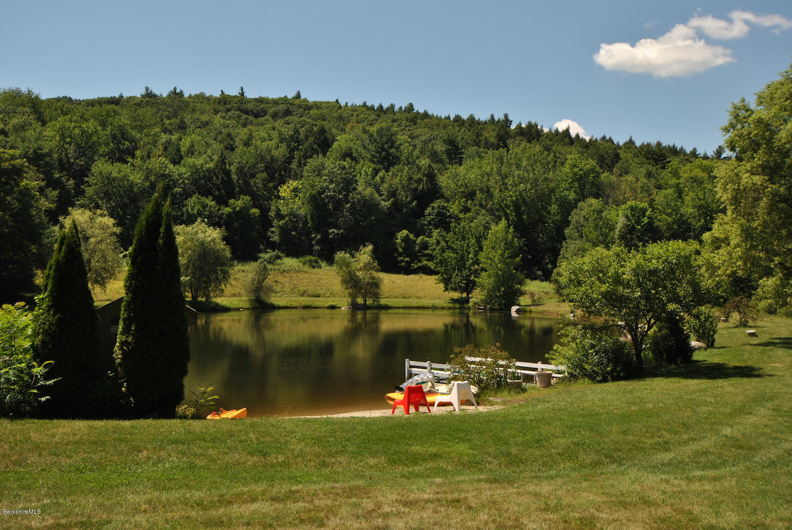 55 Maple Hill Road West Stockbridge, MA 01266 - Photo 6 of 63 a view of a lake