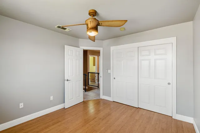 wooden floor in an empty room