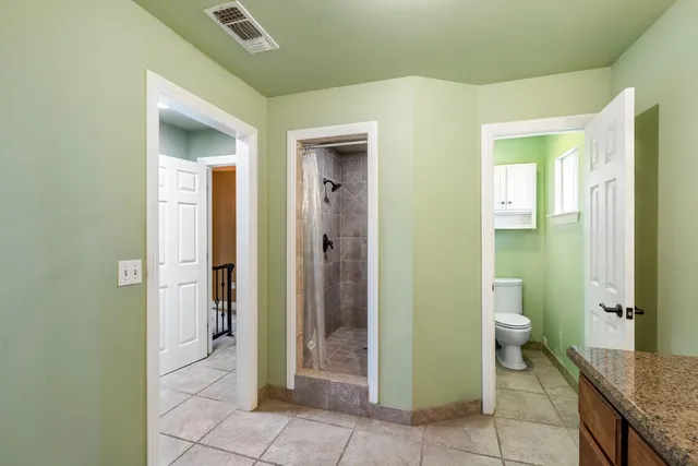 a view of a back yard of the house