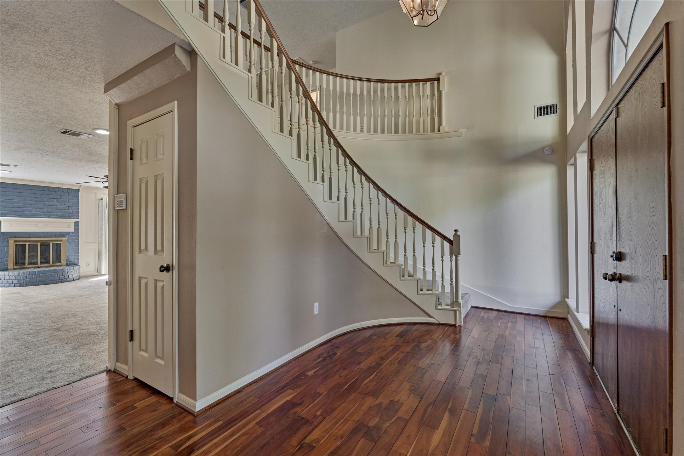 5503 Alamosa Lane Spring, TX 77379 - Photo 10 of 38 a view of entryway with wooden floor