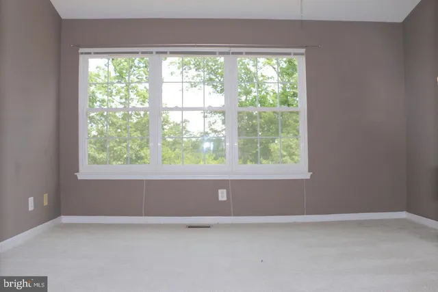 a view of a window in a room