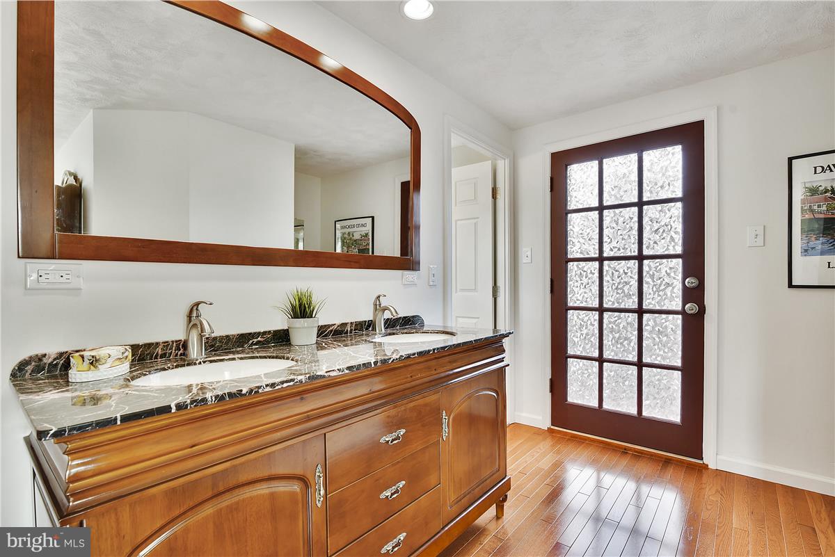4003 Middle Ridge Drive Fairfax, VA 22033 - Photo 14 of 30 Luxurious Master Vanity with Custom Cabinets