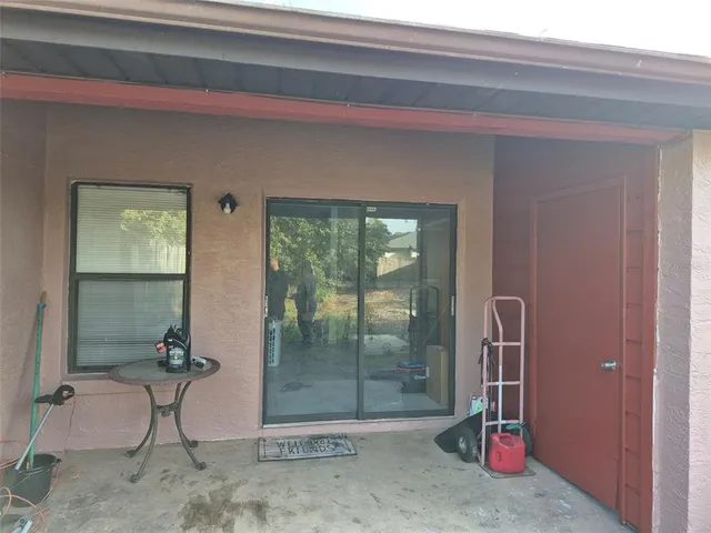 a room with gym equipment