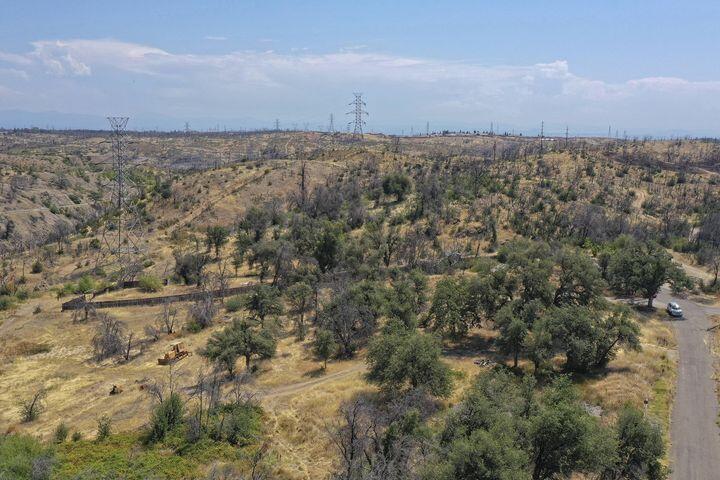 16266 Gold Pan Way Redding, CA 96001 - Photo 8 of 9 an aerial view of a city and mountain