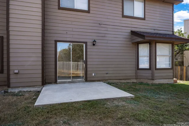 a view of outdoor space with green space