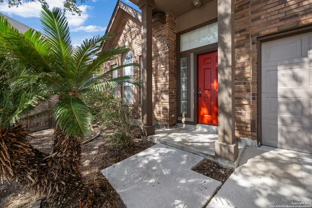 a view of street along with trees