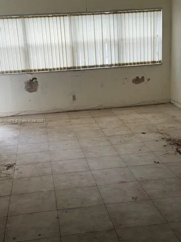 a room with a window