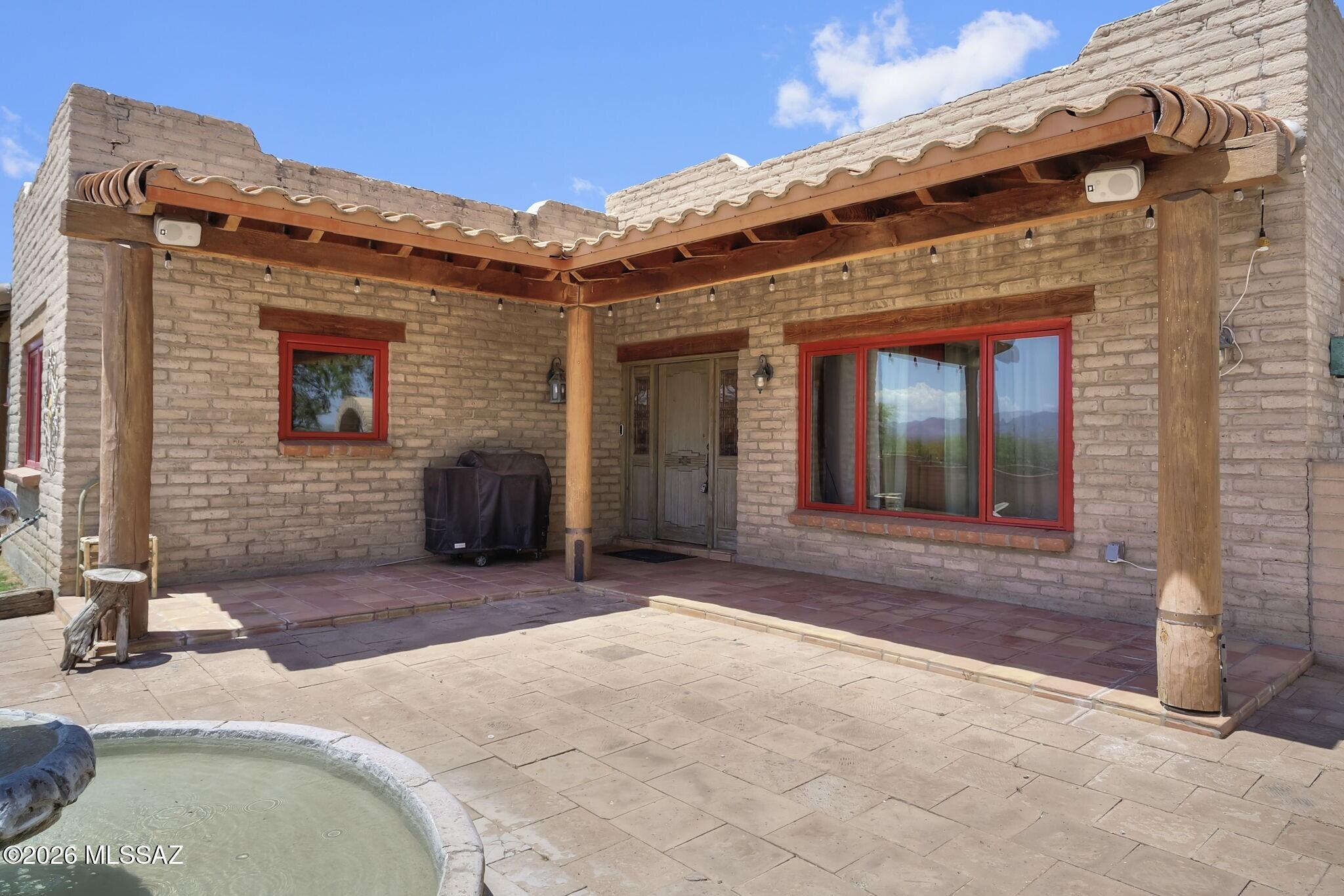 5216 West Arivaca Road Amado, AZ 85645 - Photo 3 of 50 Beautiful Courtyard Entrance