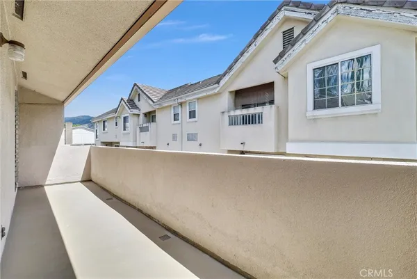 a view of a house with roof deck