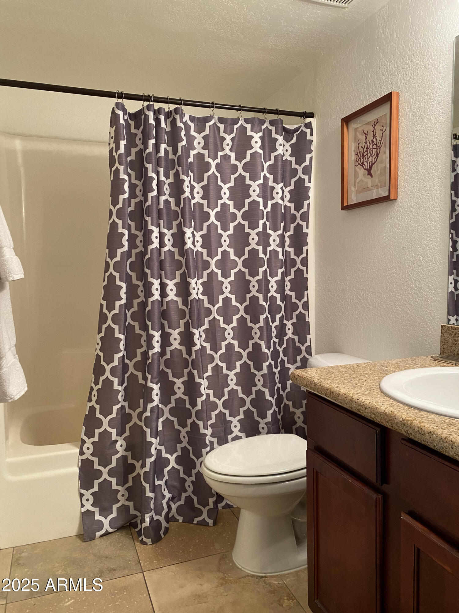 3500 North Hayden Road, Unit 105 Scottsdale, AZ 85251 - Photo 4 of 12 a white toilet sitting next to a shower curtain