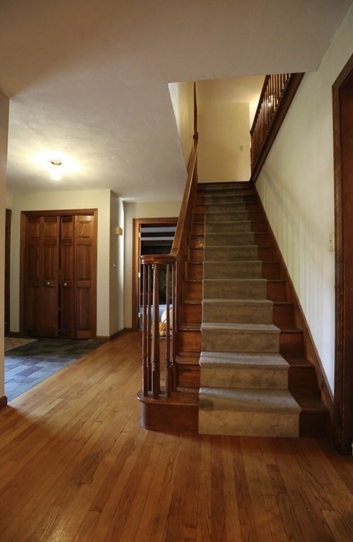 14 Gerrish Road Rochester, MA 02770 - Photo 21 of 40 a view of entryway with wooden floor
