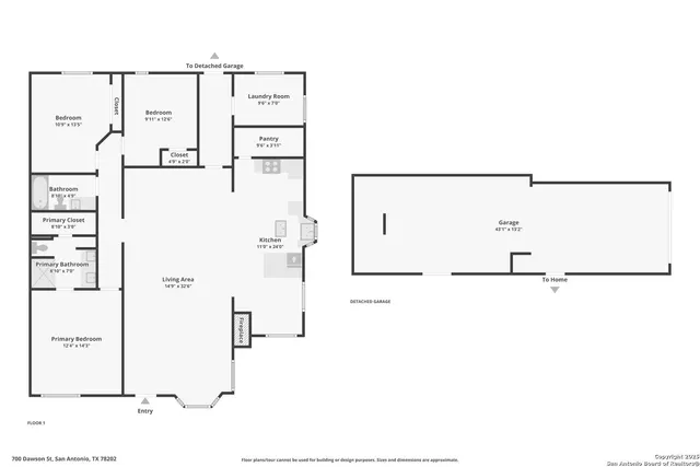 $249,900 | 700 Dawson Street, San Antonio, TX 78202