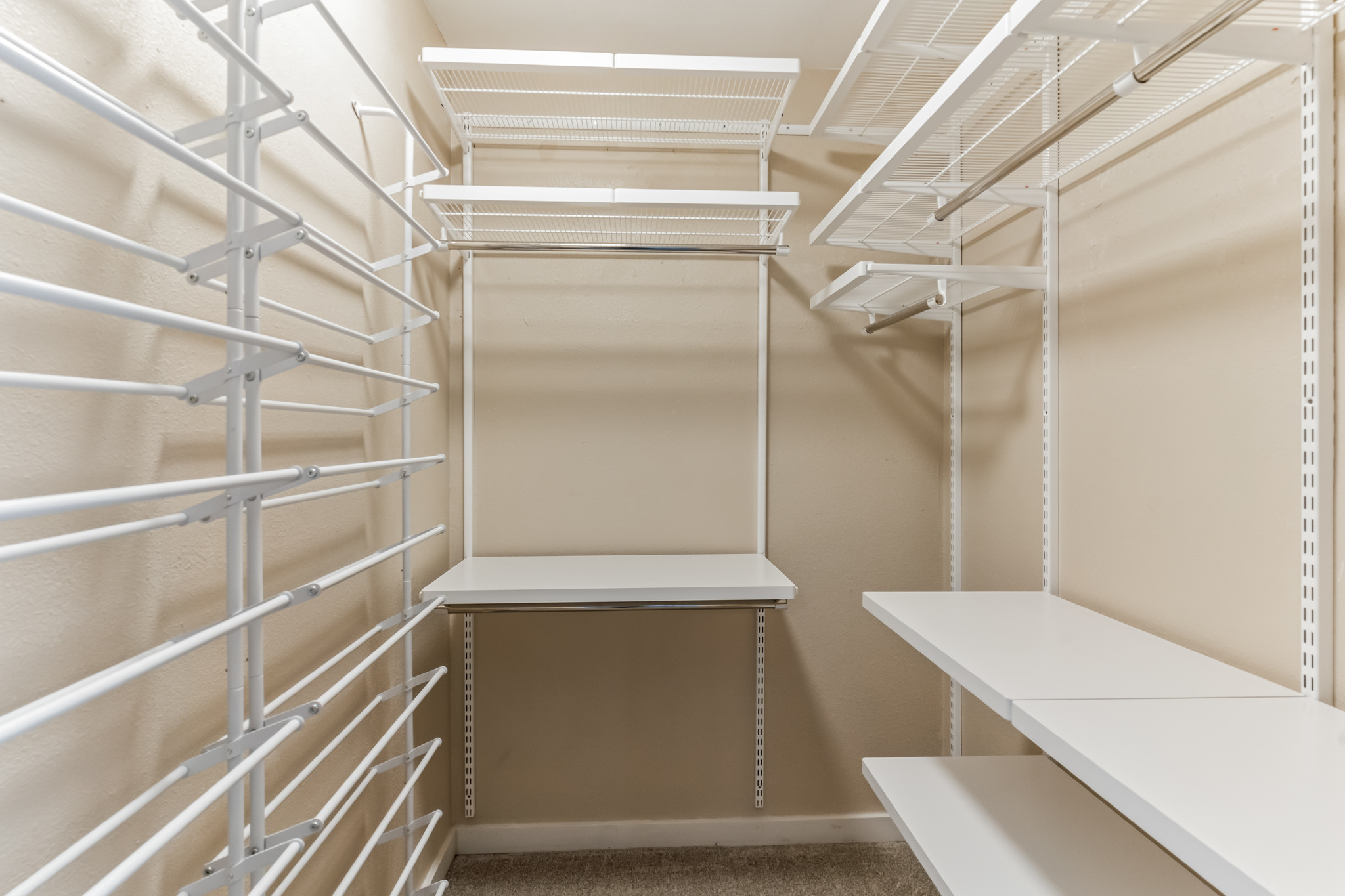 3214 Clawson Road, Unit A Austin, TX 78704 - Photo 18 of 26 Ample storage solutions abound in this well-organized walk-in closet.