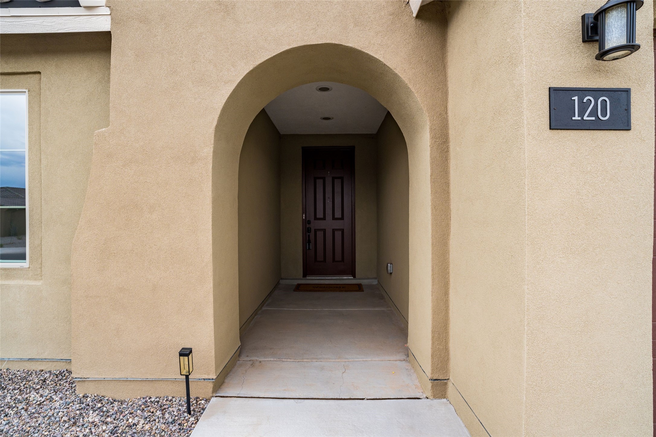 120 Mountaingem Loop Santa Fe, NM 87508 - Photo 25 of 31 Covered Entrance