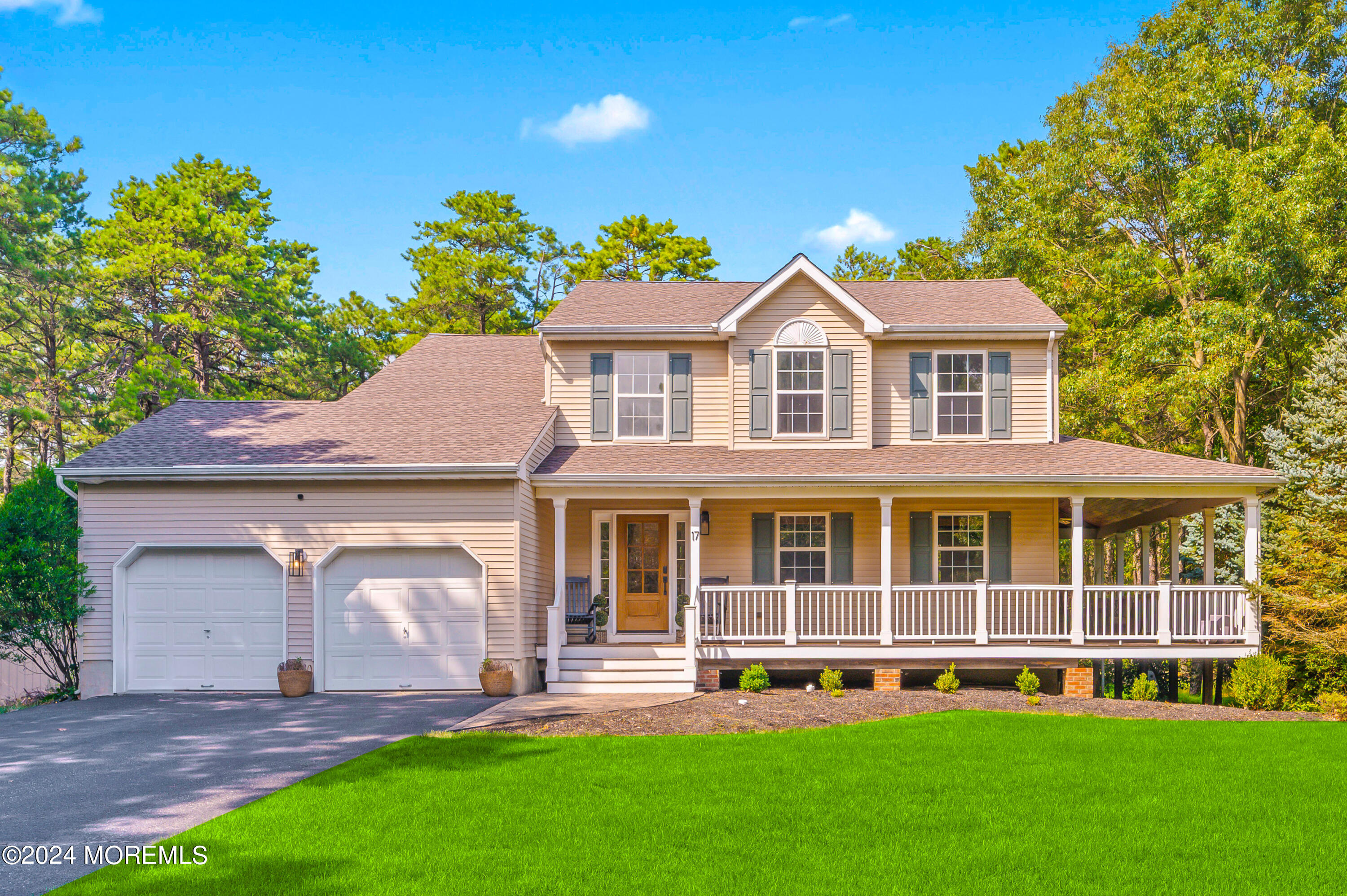 17 Mary Beth Lane Jackson, NJ 08527 - Photo 27 of 61 a house view with a garden space