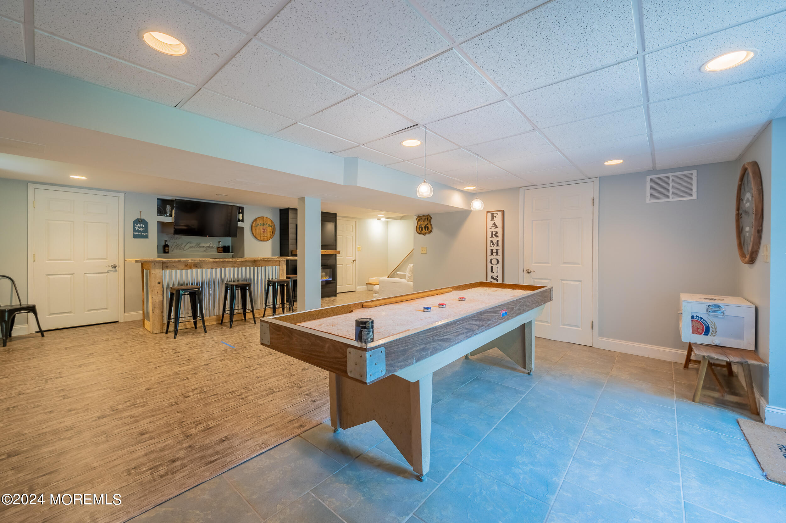 17 Mary Beth Lane Jackson, NJ 08527 - Photo 39 of 61 a room with furniture pool table and flat screen tv