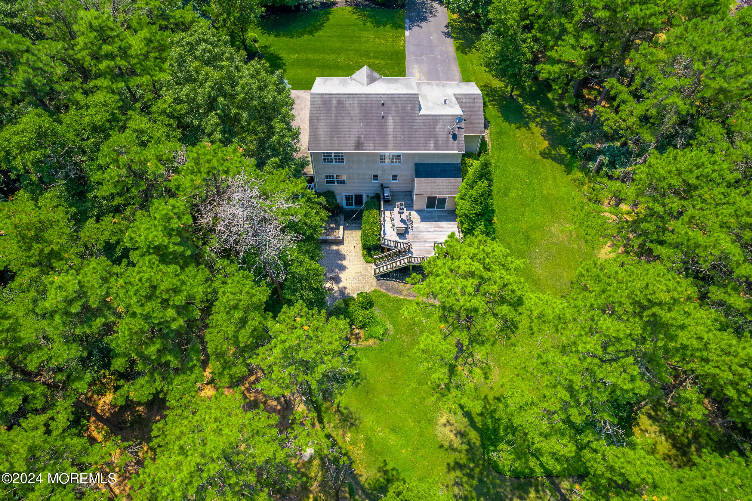 17 Mary Beth Lane Jackson, NJ 08527 - Photo 55 of 61 an aerial view of a house with yard and outdoor space