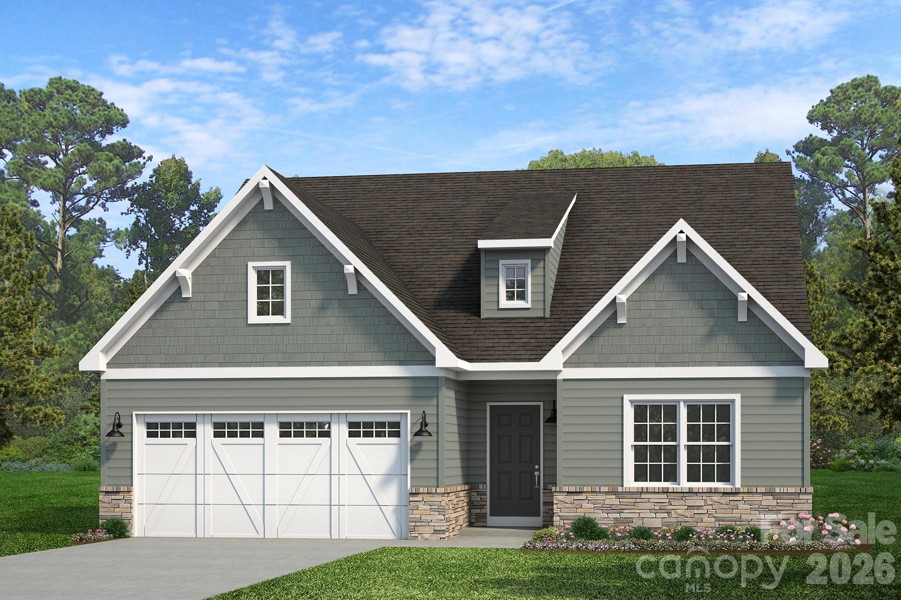 200 Ervin Road, Unit CALDWELL Mooresville, NC 28117 - Photo 3 of 7 front view of a house with a yard