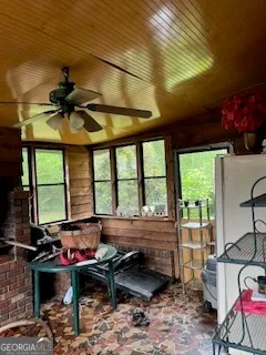 a view of park with bench and trees