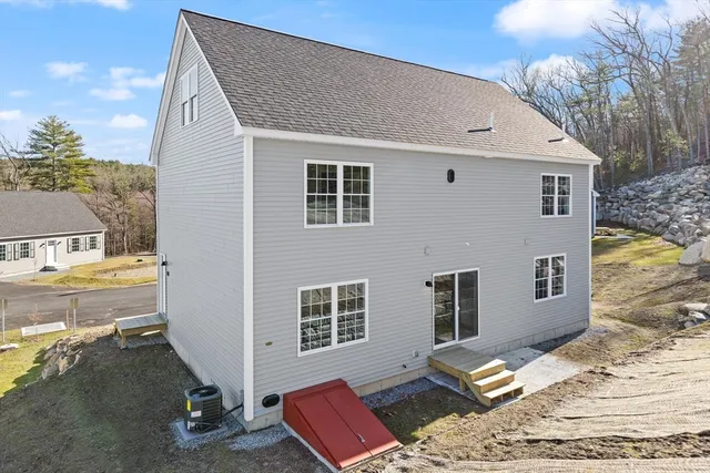 a view of a house with a patio