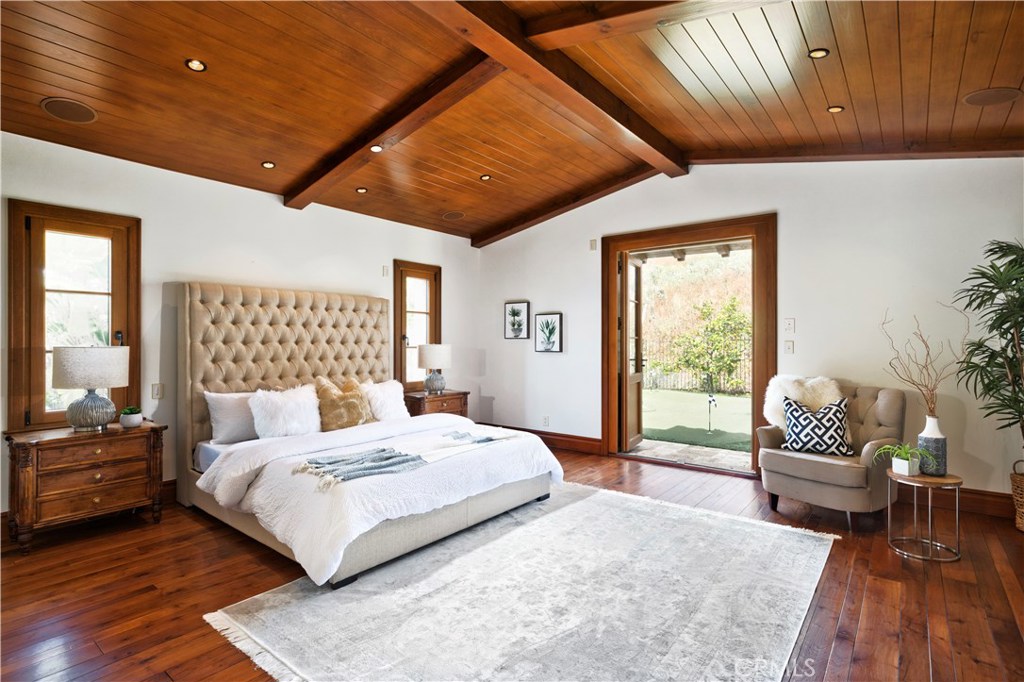 97 Canyon Creek Irvine, CA 92603 - Photo 21 of 28 a bedroom with a bed and a couch