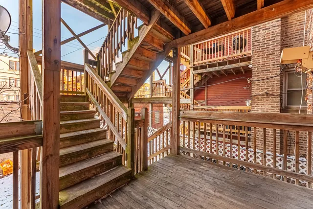 a view of front door