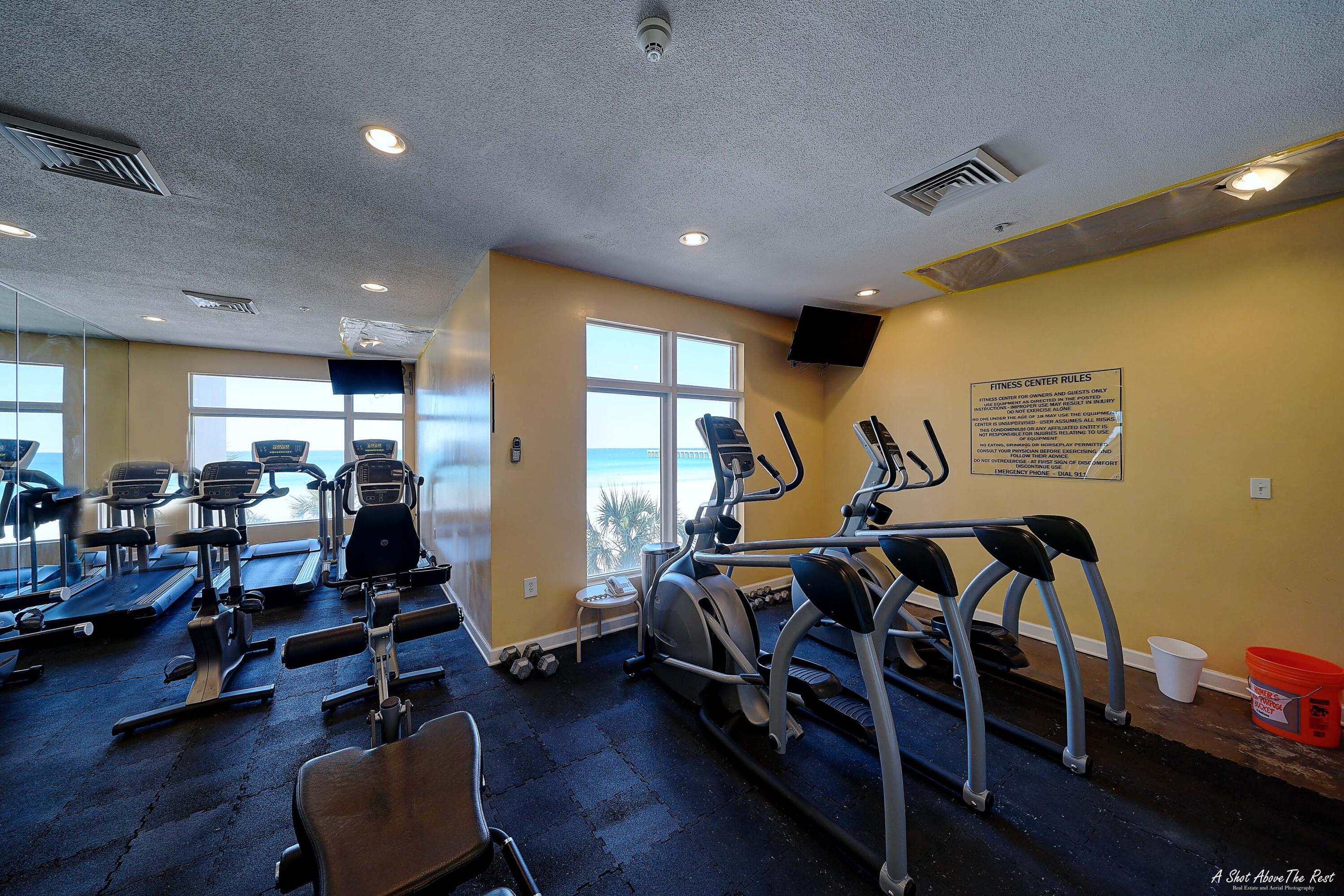 12011 Front Beach Road, Unit 1004 Panama City Beach, FL 32407 - Photo 24 of 30 Fitness Room