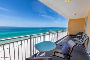 12011 Front Beach Road, Unit 1004 Panama City Beach, FL 32407 - Photo 5 of 30 Spacious Balcony