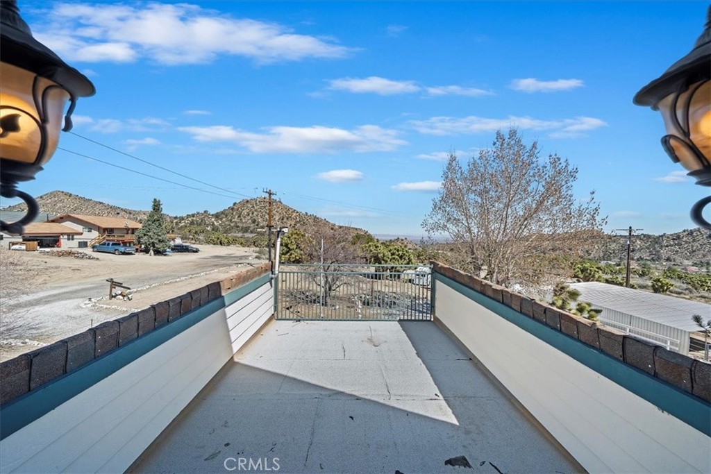 7337 Sequoia Road Wrightwood, CA 92397 - Photo 22 of 52 a view of terrace with skyline