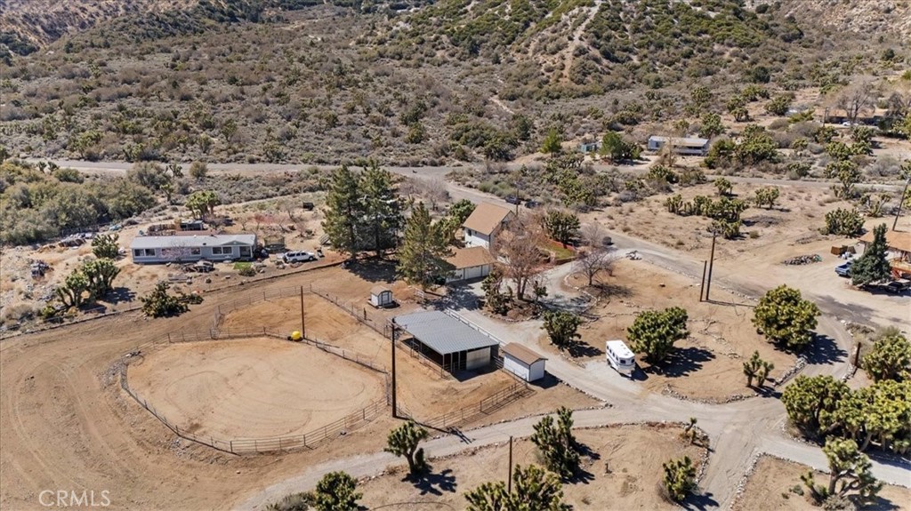 7337 Sequoia Road Wrightwood, CA 92397 - Photo 49 of 52 an aerial view of a house with a yard