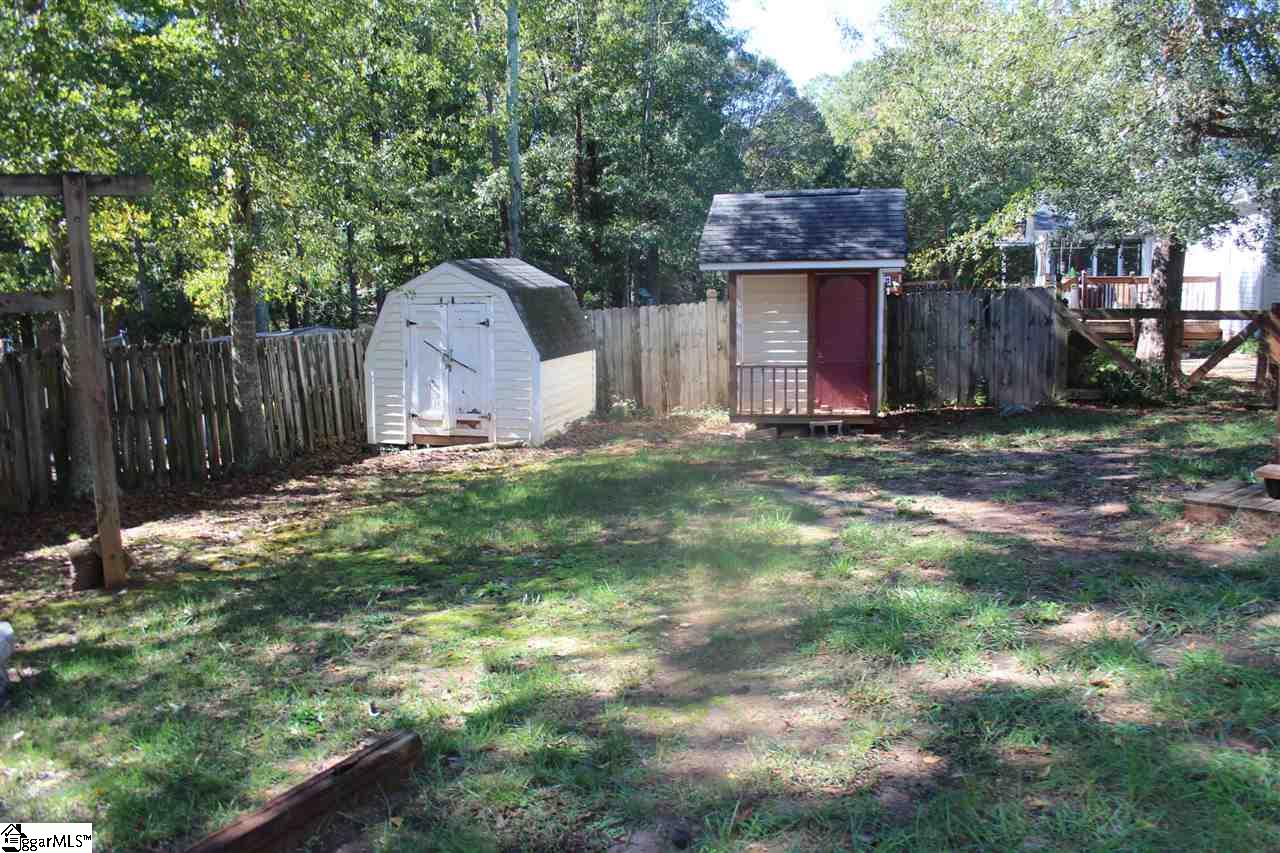 701 Hunters Hill Road Simpsonville, SC 29680 - Photo 36 of 36 These two storage buildings should hold all of your lawn tools. One could possibly be used as a play house.