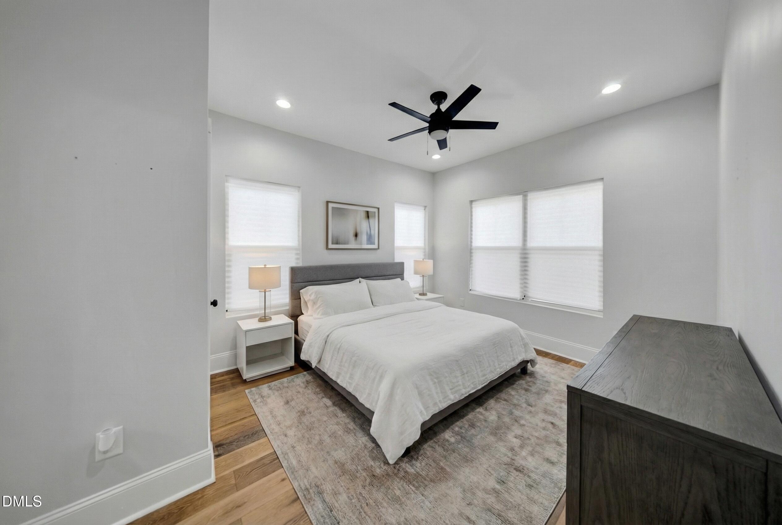 3908 Booker Avenue Durham, NC 27713 - Photo 53 of 71 a bedroom with a bed and a window