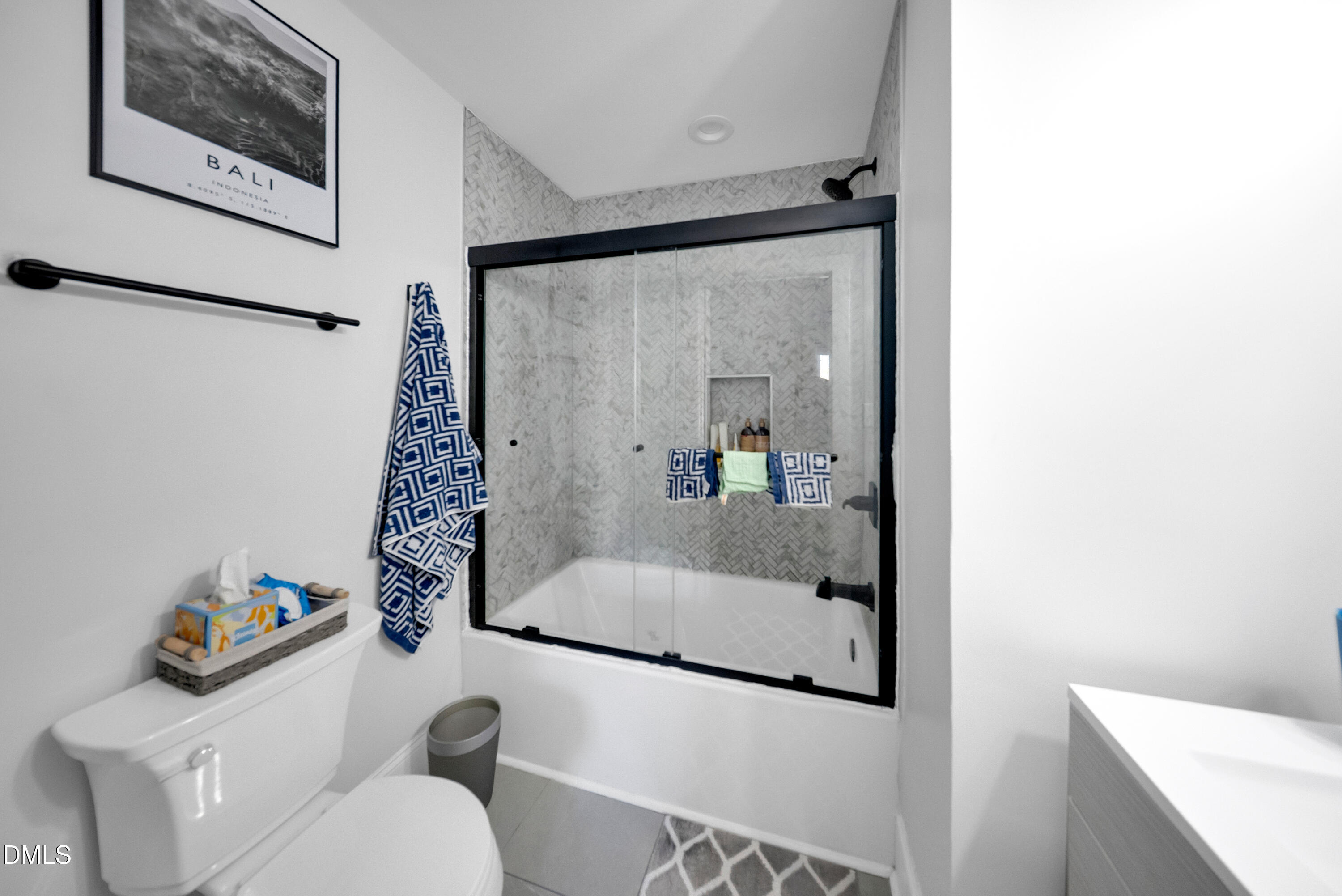 3908 Booker Avenue Durham, NC 27713 - Photo 61 of 71 a bathroom with a toilet and a shower