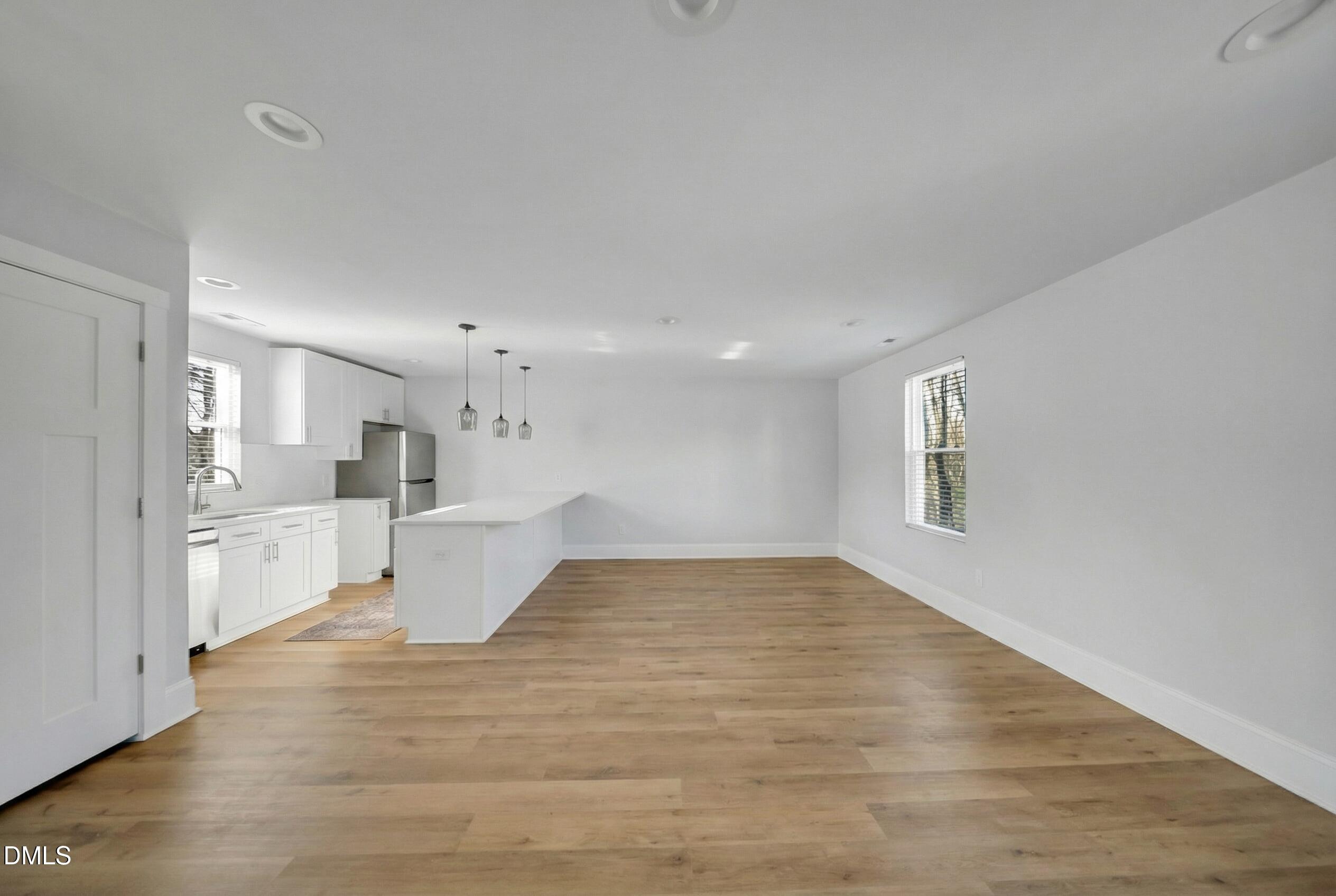 3908 Booker Avenue Durham, NC 27713 - Photo 64 of 71 a view of kitchen with wooden floor