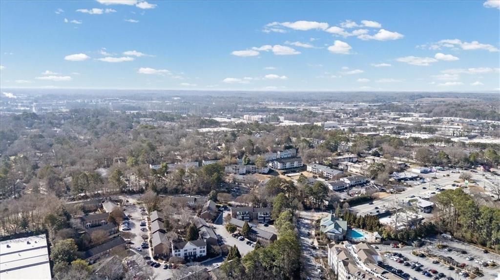 1101 Collier Road Northwest, Unit T5 Atlanta, GA 30318 - Photo 29 of 32 an aerial view of a city