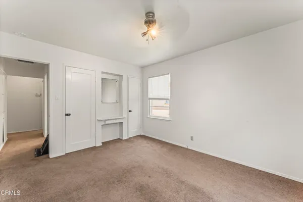 a view of empty room