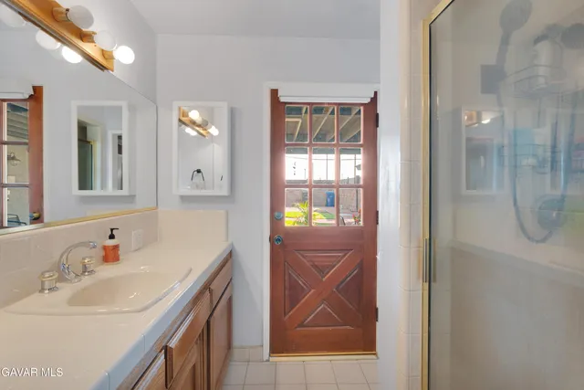 a view of a entryway