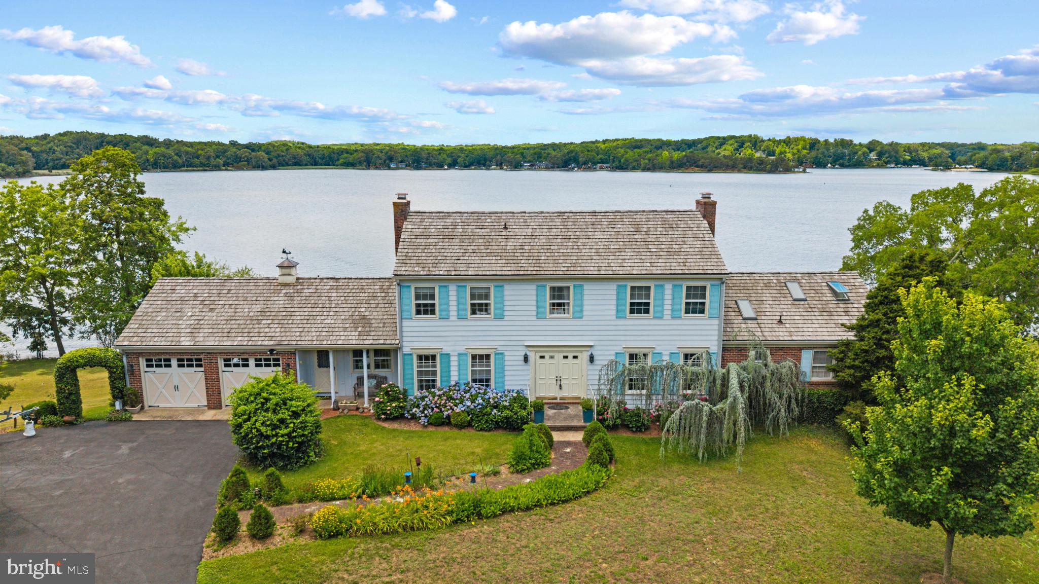 1552 Widows Mite Road Edgewater, MD 21037 - Photo 2 of 51 Over 400 feet of waterfront on Glebe Creek
