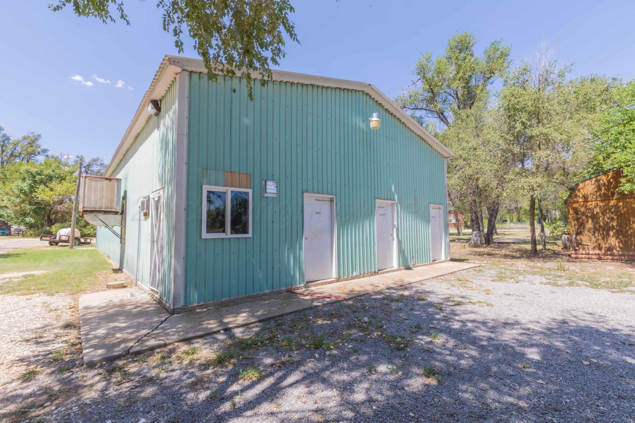 830 Burnett Street Miami, TX 79059 - Photo 42 of 66 830 Burnett Shop view 2 bathrms utiity